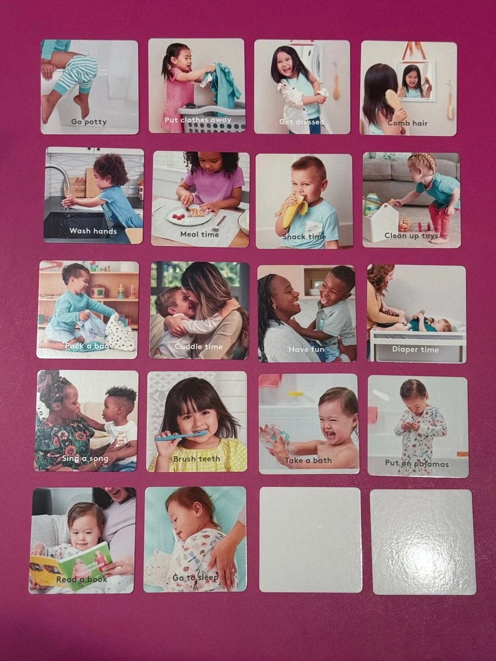 Lovevery Let's Map It Out Routine Cards The Helper Play Kit Age 2+ 24 Months
